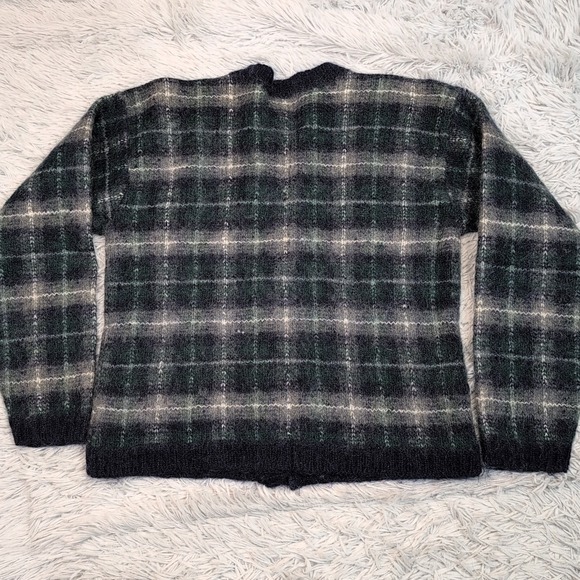 Vintage Christopher‎ & Banks Sweater Womens S Blue Cardigan Wool Blend Button Up - Picture 2 of 9